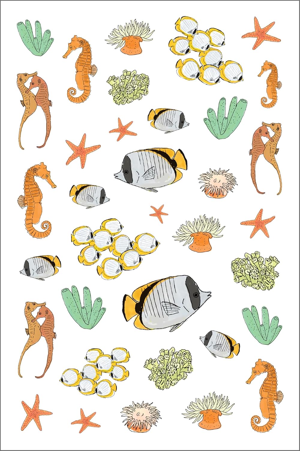 Fans can't get enough of Julia Rothman's acclaimed illustrations from her best-selling book,&nbsp;Ocean Anatomy,&nbsp;and now they can put them anywhere they want with more than 750 stickers depicting birds, fish, lobsters, snails, sharks, jellyfish, and much more.

Author: Rothman, Julia
PubDate: 44775
Number of Pages: 56
Dimensions: 9 in H | 6 in W | 0.4 in T | 0.4 lb Wt
Publisher Name: Storey Publishing, LLC
Format Description: Paperback