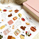 OchMonika Spring Picnic Sticker Sheet

A matte paper sticker sheet filled with cozy, hand-drawn illustrations, perfect for planners, journals, or scrapbooking. It features a outdoor picnic and spring theme, making it a perfect fit for nature lovers and gift boutiques. All designs are lovingly created by Monika Szczerbińska.