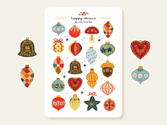 A sticker sheet full of cute little stickers perfect for planners, journals, or scrapbooking ❤