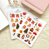 A sticker sheet full of cute little stickers perfect for planners, journals, or scrapbooking ❤