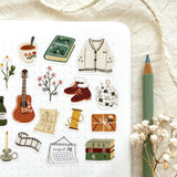 A sticker sheet full of cute little stickers perfect for planners, journals, or scrapbooking ❤