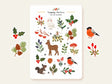 A sticker sheet full of cute little stickers perfect for planners, journals, or scrapbooking ❤