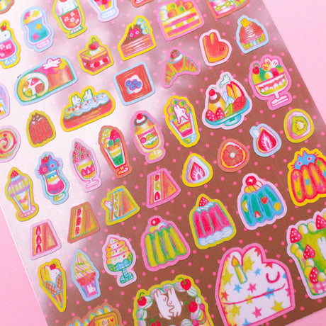 A6 Sticker Sheet.&nbsp;

Should not be placed in areas of heavy wear (phone cases, laptops, water bottles, etc).

Great for journaling or decorating flat spaces!