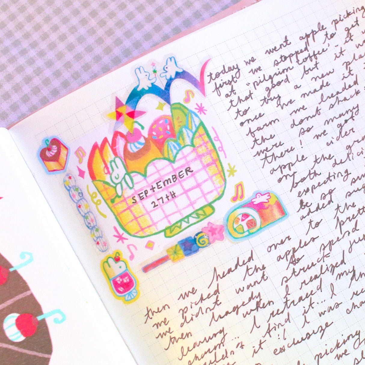 Odd Rabbits - My Little Dessert Memo Tape Roll

'My Little Dessert Memo' Memo Tape Roll, 7 designs total, 45mm x 5m.

Memo Tape has perforations to tear the mini memos easily. It has a strong adhesive backing and memos are printed on uncoated writable paper (not washi paper).&nbsp;