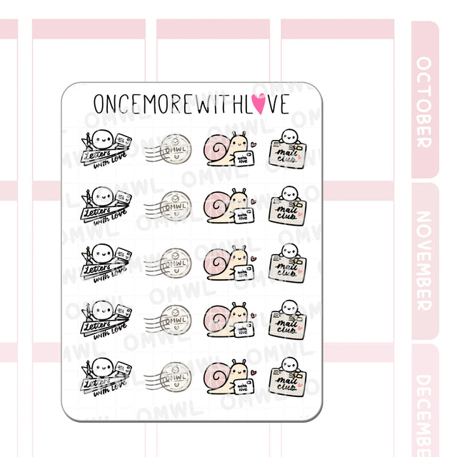 Once More With Love - M1515 Letters With Love Mail Club Sticker Sheet

Some stickers to mark when you receive your Letters with Love subscription mail!