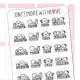 Once More With Love - M1539 All The Stationery! Sticker Sheet

Us stationery fiends just need alllll the stickers! All the washi! All the pens! And allll the new planners! Hehe. These munchkins are perfect for marking all those purchases!