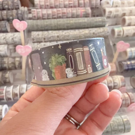 1 roll of exclusively designed washi tape by Once More With Love

These washi tapes are great for decorating your munchkin planner spreads or for creating cards, scrapbook pages, or journals :)
