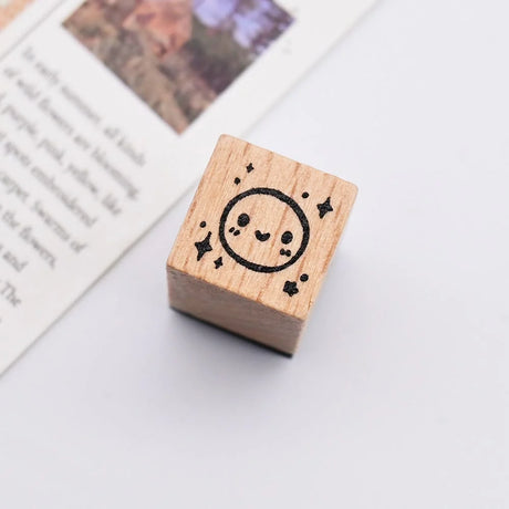 Once More With Love Wooden Stamp - Happy Munchkin

A mini munchkin wooden stamp when you need to add a smile!