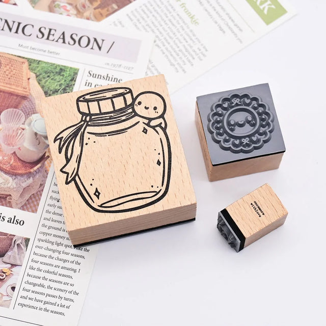 Once More With Love Wooden Stamp - Ink Jar

An Ink jar for you to fill!