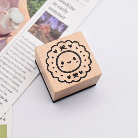 Once More With Love Wooden Stamp - Munchkin Lace Doily

A munchkin doily wooden stamp.