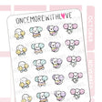 Once More With Love - M1264 Cheerleader 3.0 Planner Sticker