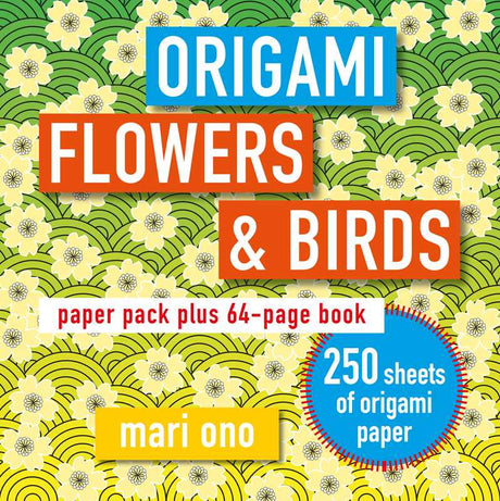 Featuring a 64-page book, plus 250 sheets of origami paper, try these 15 origami models that are inspired by the elegant beauty of flowers and birds.

Origami Flowers and Birds explores the best nature has to offer, with a 64-page instruction book that guides you step by step through 15 paper projects, including a crane, owl, robin, rose, tulip, and more. To get you started, 250 sheets of traditional origami paper are provided, so you can explore your creativity, right from the get go. 