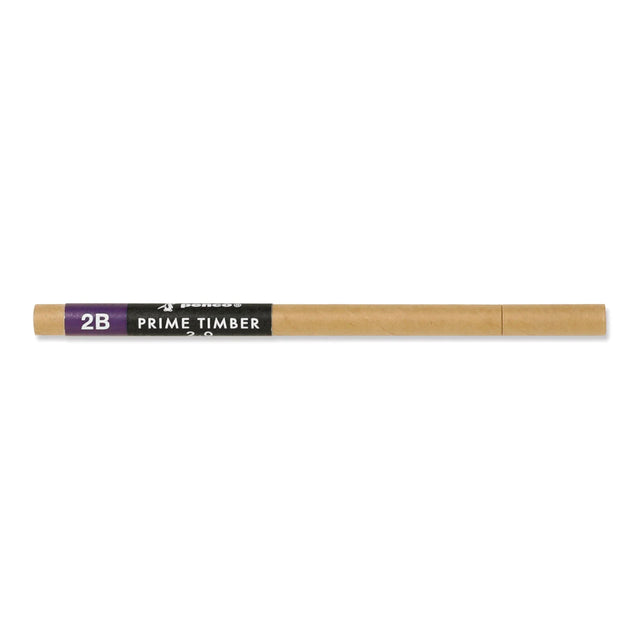 PENCO Prime Timber Refill - 2B&nbsp;

A set of 5 refill leads in 2B for 2mm mechanical pencils by Penco.

Made in Japan.

* To sharpen your Prime Timber pencil with its attached sharpener, try moving the pencil back and forth in stead of turning it, to follow its special blade mechanics&nbsp;

Fits:
- Prime Timber 2022
- Prime Timber Brass 2022
- Prime Timber
- Prime Timber Brass