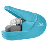 This clinch stapler lets you quickly fasten paper without the use of staples. Never buy staples again.&nbsp;It fastens up to five sheets of paper at a time with a unique inter-folding process.&nbsp;Always ready to use—never worry about running out of staples and safe for children to use.

"Stapled" documents are paper shredder safe.

Perfect for school, home and office.