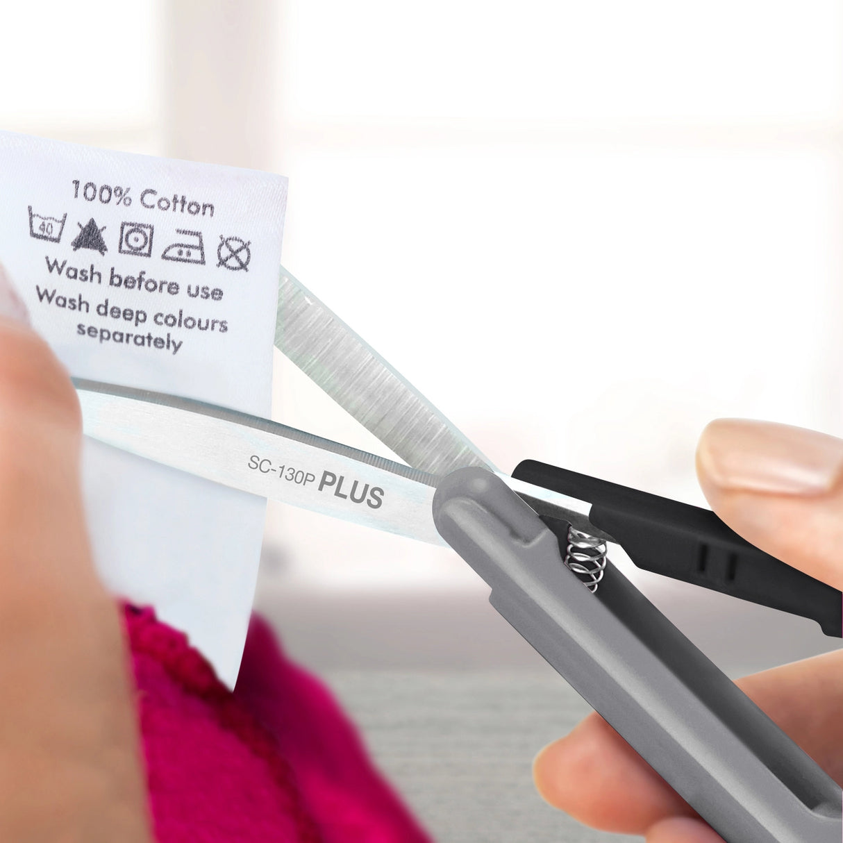 PLUS Twiggy™ Curved Blade Scissors

Designed to go anywhere, Twiggy™ scissors combine portability, safety, and precision in a compact, pen-size format. Featuring PLUS’s signature curved blade design, Twiggy delivers up to 2× smoother, more effortless cutting for everyday tasks at home, in the studio, or on the go.

TSA-compliant and travel-friendly
Compact, pen-size design fits easily in a pocket, purse, or drawer
Curved stainless steel blades (1.6") for smooth, precise cutting
Safety cap with blade lock fo