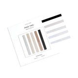 Page Pins Vol. 1 / (Leché/Cashmere/Nude/Avant Garde/Blanco Mate)