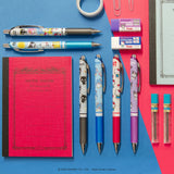 Your favorite characters, your favorite pens. Pentel has teamed up with Hello Kitty and Friends to bring you a limited-edition collection of premium writing instruments designed for fans, collectors, and everyday writers alike.

The Pentel Writing Essentials Pack includes 4 EnerGel gel pens with assorted ink colors, 2 EnerGize 0.7mm mechanical pencils, 2 Hi-Polymer block erasers, and 2 Hi-Polymer 0.7mm HB lead, providing a comprehensive writing solution. Many people struggle to find writing tools that are b
