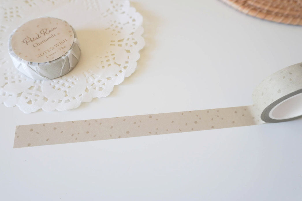 Petal Rain Chamomile Washi Tape