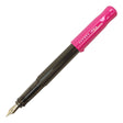 Pilot Kakuno Fountain Pen - Black Pink

Kakuno is a delightful, new fountain pen that is ideal for both first time fountain pen users and experienced writers. Everyone can enjoy writing with a Kakuno fountain pen. "Kakuno" means "to write" in Japanese, and that's just what this pen helps users to do by featuring an appealing smiley face on the nib, when oriented upward, ensures perfect nib orientation.

Novices will soon be on their way to becoming seasoned fountain pen users, and seasoned users will enjoy 