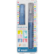 Pilot Kakuno Fountain Pen - Clear Blue
