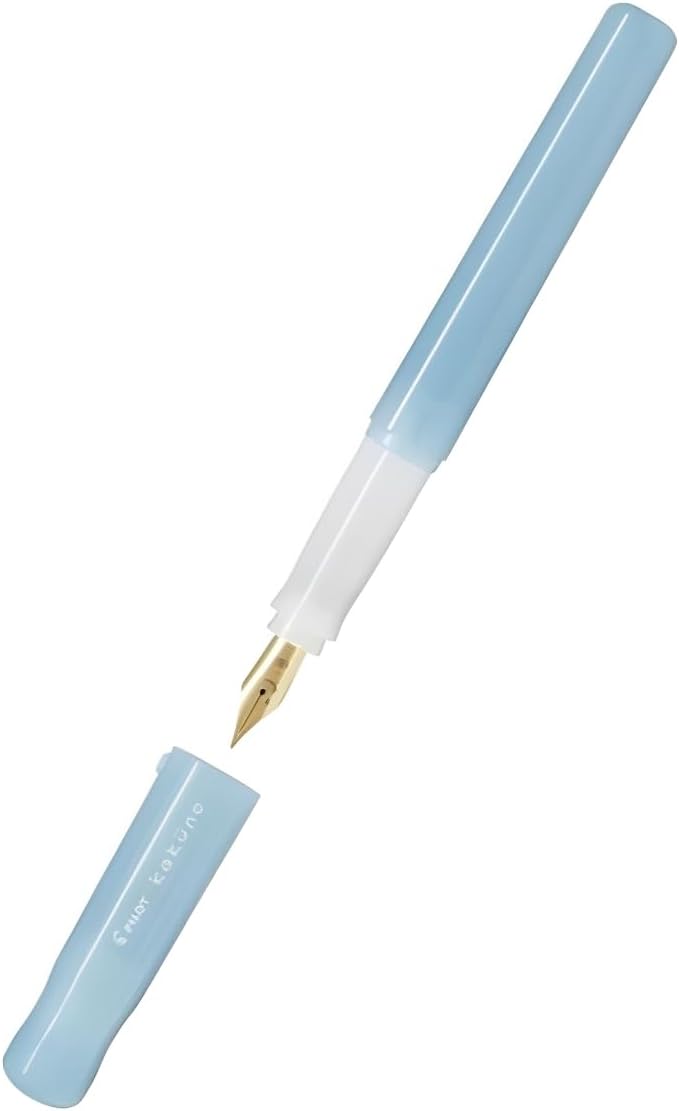 The Kakuno Fountain Pen Madoromi Color Series is a delightful blend of charm, functionality, and thoughtful design, perfect for both beginners and seasoned writers. Inspired by the concept of "Madoromi," meaning "peaceful and tranquil moments or a gentle, comfortable slumber," this series exudes a refined and calming aesthetic. The colorful transparent barrel elegantly reveals the ink inside, complemented by soothing pastel hues that create a serene and inviting writing experience.

Kakuno is a delightful, 