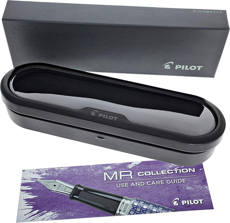 The Pilot MR Retro Pop Collection combines retro designs with an array of brightly colored, patterned accent bands for just a touch of the pop.