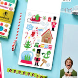 Buddy the Elf has officially taken over your junk journal! Our Elf Junk Journal Sticker Book is packed with iconic movie moments, festive patterns, colorful borders, and all the Christmas cheer you can fit into 30 pages. Perfect for decking out your journal, making holiday cards, and spreading Christmas cheer one sticker at a time.