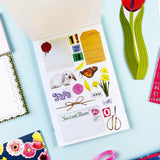 Create dreamy garden-inspired pages with the In The Garden Junk Journal Sticker Book. This creative sticker journal includes botanical stickers, patterned papers, and alphabet stickers designed for layering, collage, and junk journaling. Filled with florals, greenery, and nature-inspired textures, it’s perfect for decorating journals, scrapbooks, planners, and snail mail projects.

With 30 tear-off pages, this sticker book makes it easy to pull, place, and play—no commitment issues here. Perfect for junk jo