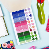 Create dreamy garden-inspired pages with the In The Garden Junk Journal Sticker Book. This creative sticker journal includes botanical stickers, patterned papers, and alphabet stickers designed for layering, collage, and junk journaling. Filled with florals, greenery, and nature-inspired textures, it’s perfect for decorating journals, scrapbooks, planners, and snail mail projects.

With 30 tear-off pages, this sticker book makes it easy to pull, place, and play—no commitment issues here. Perfect for junk jo