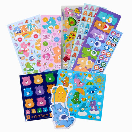 Get ready for a serious dose of nostalgia!

This Care Bears Grab Bag includes 9 super fancy Pipsticker sheets and over 300 stickers filled with rainbows, hearts, and all your favorite cuddly bears. It’s pure sticker magic straight from Care-a-Lot! 🌈🐻
