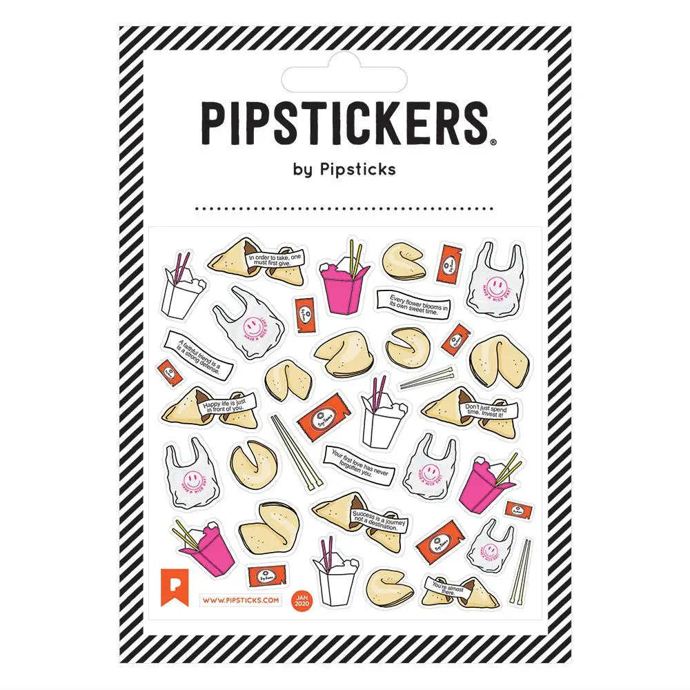 PipStickers are the PERFECT gift for the sticker lover in your life - even if it's you! These unique PVC designs with holographic gold foil accents come on a clear backing and cannot be found anywhere else.

Includes one 4 x 4 sheet ofTake Me Out PipStickers and includes the Pipsticks manifesto.