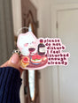 Bonita Crafty Shop - Please Do Not Disturb I Feel Disturbed Enough Already Vinyl Sticker