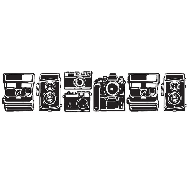 Black self-inking camera cartridge to fit into PLUS Decoration Roller Applicator. Uses a pigment and oil-based ink.