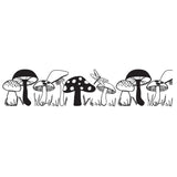 Plus Decoration Stamp Roller (Cartridge) Mushroom