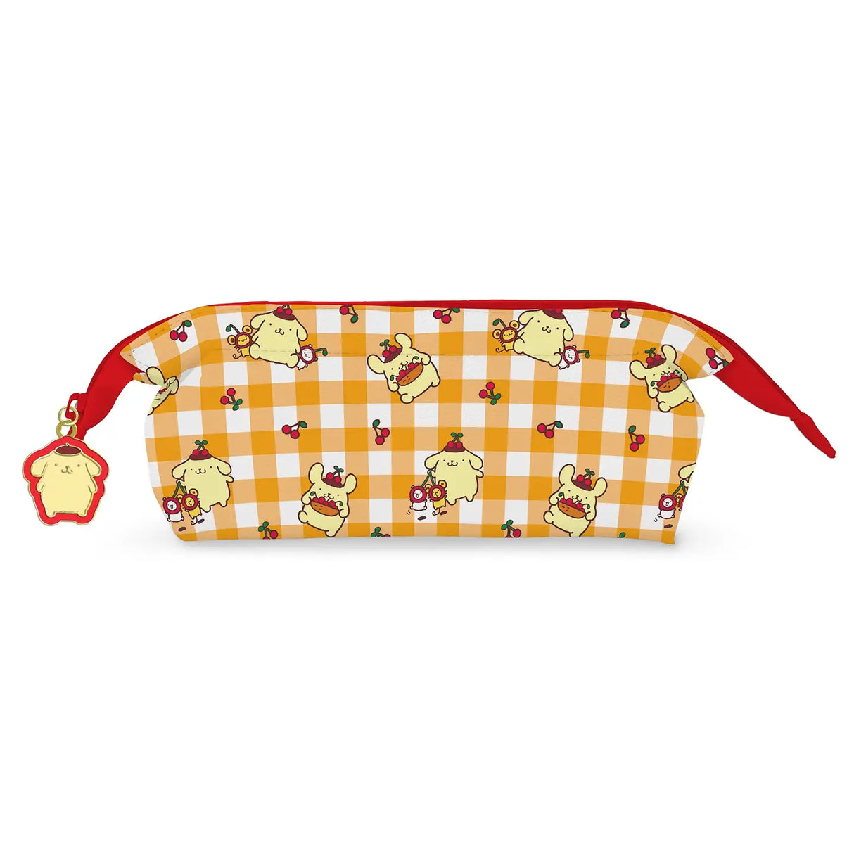 Sanrio®’s lovable golden retriever stars on this cute pencil pouch! Perfect for storing pencils, pens, highlighters, and more, it features ample storage space plus a smooth-glide zipper with a character-shaped zipper charm for an extra special touch. A must-have for Hello Kitty® study supplies, Sanrio school starter kits, or everyday student essentials, it’s perfect for creating a kawaii desk setup. Plus, it makes a great gift for stationery lovers, coworkers, Sanrio fans, and more!

• 8.5"l × 2.5"w × 3.5"h