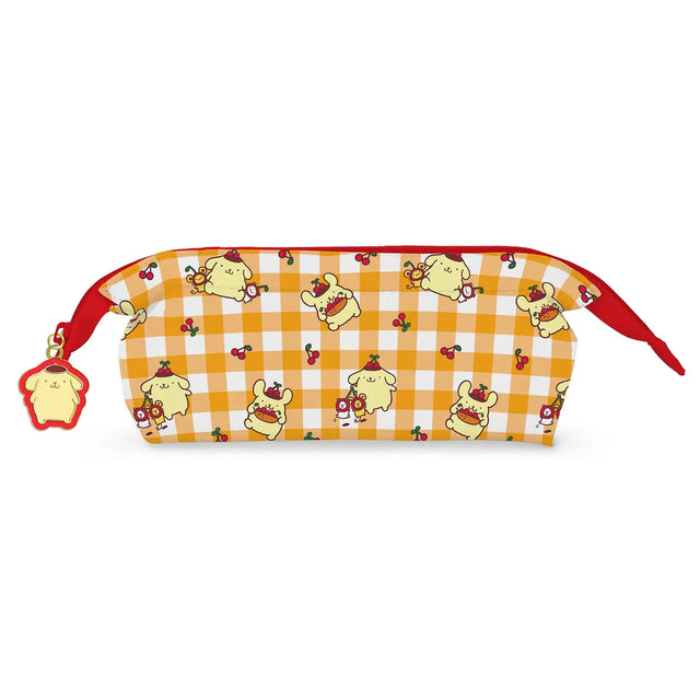 Sanrio®’s lovable golden retriever stars on this cute pencil pouch! Perfect for storing pencils, pens, highlighters, and more, it features ample storage space plus a smooth-glide zipper with a character-shaped zipper charm for an extra special touch. A must-have for Hello Kitty® study supplies, Sanrio school starter kits, or everyday student essentials, it’s perfect for creating a kawaii desk setup. Plus, it makes a great gift for stationery lovers, coworkers, Sanrio fans, and more!

• 8.5"l × 2.5"w × 3.5"h