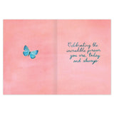 Prairie Flowers Birthday&nbsp;Card

Inside verse: Celebrating the incredible person you are, today and always

• Gold foil details
• Illustrated by Katie Daisy
• Size: A6, 4.5" x 6.25"
• Paired with a kraft envelope
• Printed in the USA on beautiful FSC-certified 10% post-consumer waste recycled paper.
• Eco-friendly, 100% recyclable

About The Artist: Katie Daisy was raised by the birds and warm breezes of small-town Lindenwood, Illinois, brought up among the wildflowers with roots planted deeply in the na