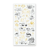 ☕️ Sleepy cats, steaming mugs, tiny coffee makers, and plenty of dramatic lounging fill this sheet with the funniest kind of morning routine. Whether they’re balancing cups, working from a laptop, or refusing to wake up at all, these kitties know one thing for sure: coffee comes first!