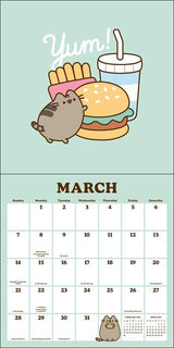 Enjoy 12 months of snacks, naps, treats, and parties with Pusheen the cat—life is sweet when she’s around!

The Pusheen 2027 Wall Calendar makes every day delicious! Mix one part easy organization, two parts the internet's most beloved cat, and one part stickers for irresistible fun, and enjoy all year. Don't forget the sprinkles!

Features include:
- 12" x 12" (12" x 24" open)
- Cover design eliminates need for plastic packaging
- Printed on FSC®-certified paper with soy-based ink
- Planning spread for Sep