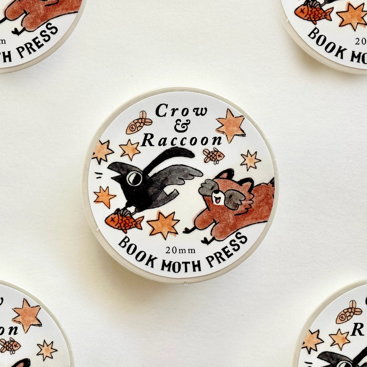 Shelley Couvillion - Raccoons and Crows Washi Tape