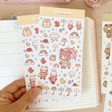 Cherry Rabbit - Rainy Days Sticker Sheet