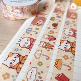 Cherry Rabbit Rainy Days Washi Tape