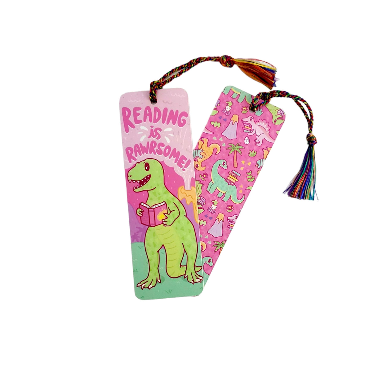 Hold your spot in style with our fun and funky bookmark collection! Whether you prefer romance, fantasy, or science fiction, our bookmarks will fit perfectly between the pages of your favorite novel.

🐢 Bookmark is printed on sustainably-sourced premium ultra-thick card stock with soft-touch matte texture

🐢 Unique design on the front and back

🐢 Bookmark measures 2" x 6"

🐢 Copyright © 2025 Turtle's Soup. All Rights Reserved.