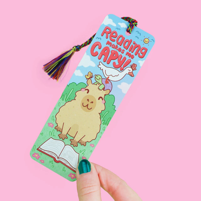 Hold your spot in style with our fun and funky bookmark collection! Whether you prefer romance, fantasy, or science fiction, our bookmarks will fit perfectly between the pages of your favorite novel.

🐢 Bookmark is printed on sustainably-sourced premium ultra-thick card stock with soft-touch matte texture

🐢 Unique design on the front and back

🐢 Bookmark measures 2" x 6"

🐢 Copyright © 2025 Turtle's Soup. All Rights Reserved.