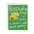 Red Cap Cards - Birthday Frog Greeting Card

Illustrated by Dylan Mierzwinski
A2 - 4.25 x 5.5 inch