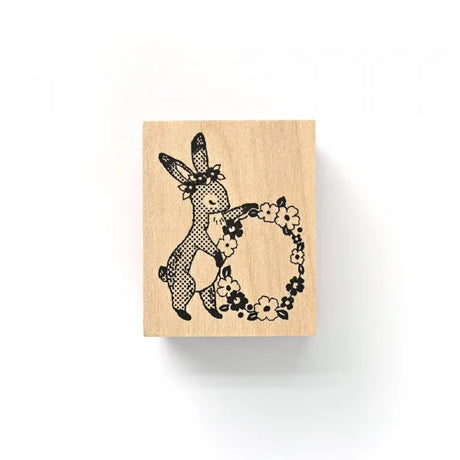 Ressa - A Rabbit With A Floral Ornament Wooden Stamp

"Bunny Adorning Flowers" is a story about a rabbit who loves flowers and gives flower decorations to friends as presents.


Stamp body: 31×× width× 24mm