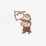 Ressa - A Sea Otter and Shell Madeleines Wooden Stamp

"Otters and Madeleines" is the story of Otters, who run a madeleine-themed shop by the sea.


Height 110× Width 85mm

Stamp body: Height 31× Width 25× Height 24mm