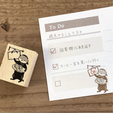 Ressa - A Sea Otter and Shell Madeleines Wooden Stamp

"Otters and Madeleines" is the story of Otters, who run a madeleine-themed shop by the sea.


Height 110× Width 85mm

Stamp body: Height 31× Width 25× Height 24mm