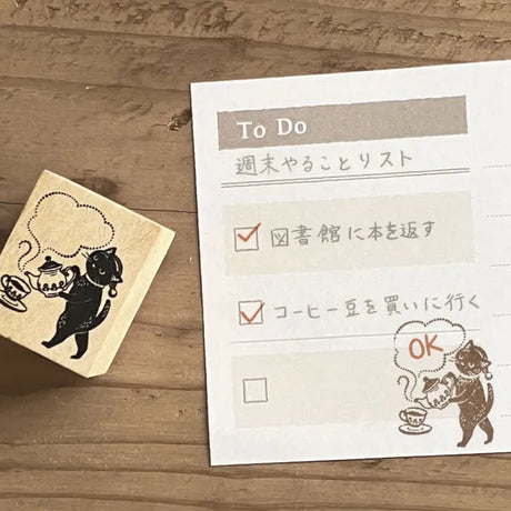 Ressa - A Story of The Cat Who Stays Up Late Wooden Stamp

"Night Awake Cat" is a story about cats who tend to stay up late and enjoy long nights.


Stamp body: 110mm (H) 110× 85mm

(W) Main body: 31mm (H31× 25× H24mm