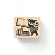 "Red Panda Bookstore" tells the story of the owner, Red Panda, who builds a small bookstore in the forest.


Stamp body: 110mm (H) 110× 85mm

(W) Main body: 25mm (H25×W31×H24mm)